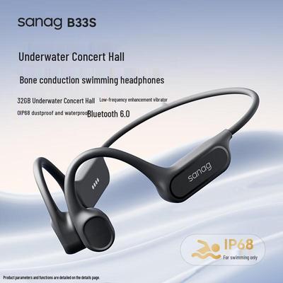 SANAG B33S Knochenschall Bluetooth Schwimmkopfhörer