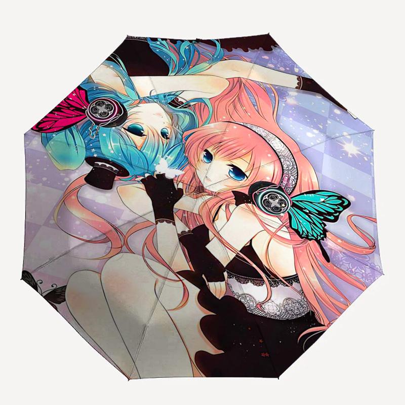 1pc Anime Character Outdoor Umbrella - Automatic Opening/Closing, 3-Fold Design, 8-Bone Iron Frame, Perfect Gift for Fans, Travelers, Daily Use, and F