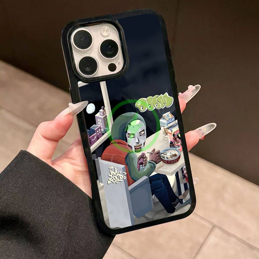 M-MF Rapper D-DOOM Magnetic Wireless Phone Case For IPhone 17 16 15 14 Plus 13 12 11 Pro Max