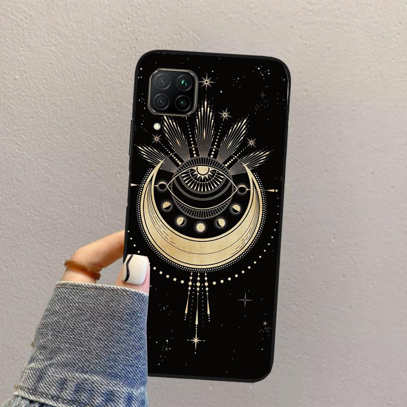 Fortune Telling Moon Stars Hands For Huawei Nova 10 9 SE 8i 11i 12i 12s Y60 Y61 Y70 Y90 Y72 Y73 Y91 P60 Pro P40 P30 Lite Case