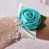 Wrist Corsage Bracelet Sisters Hand Flowers Wedding Party