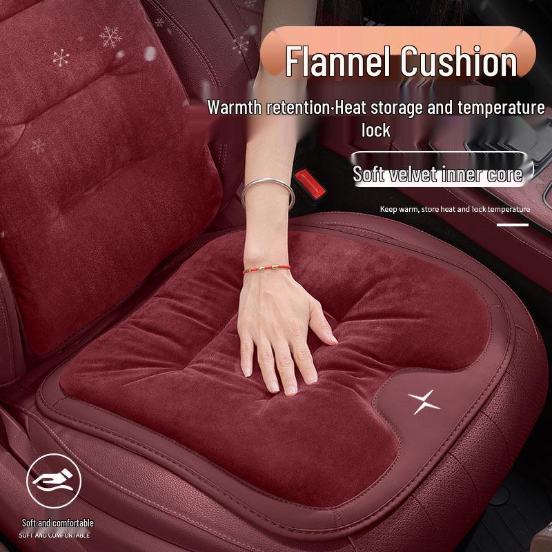 Polestar 1-5 Winter Warm Flannel Car Seat Cushions