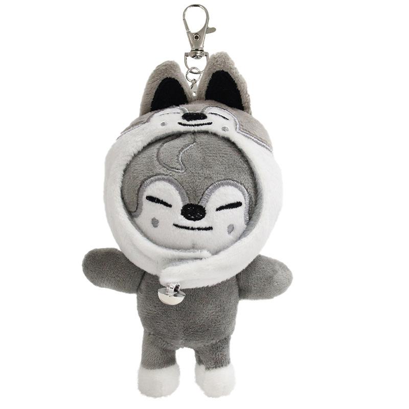 10CM Stray Kids Plush Toy Korean Celebrity Surrounding Doll Fan Collection Doll Children's Festival Gift