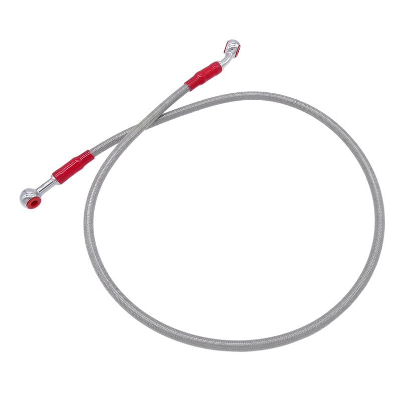 Universal 45cm/90cm Motorcycle Dirt Bike Braided Hydraulic Reinforce Brake Line Clutch Oil Hose for YAMAHA Hydraulic Brake Tube