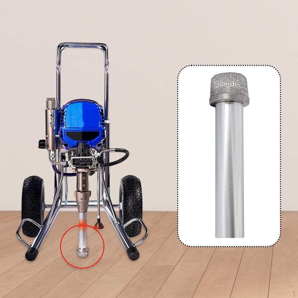 Accessories for Airless Paint Sprayers: Suction Tube Made of Metal Models 695, 5900, 1095, 7900