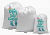 Darling Souvenir Blue House & Tree Christmas Party Supplies Gift Pouches Favor Candy Bags 15