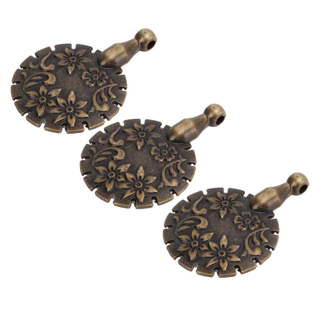 3pcs Antique Copper Yarn Cutter Pendant Premium Metal Pendant Thread Cutter Yarn Cutter  Sewing