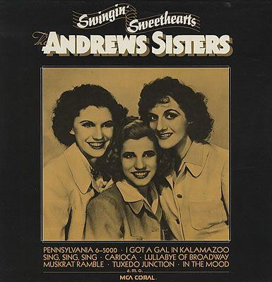 

LP Record ANDREWS SISTERS - Swingin Sweethearts 622447 MCA Coral 1976 Germany Jazz Used