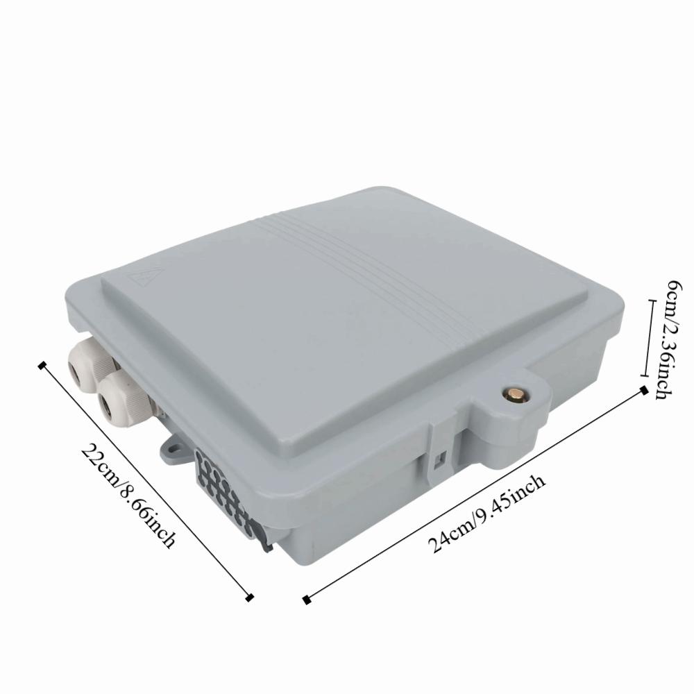 12-włóknowa rozdzielnica światłowodowa Praktyczna obudowa rozdzielcza Punkty dystrybucji światłowodowej