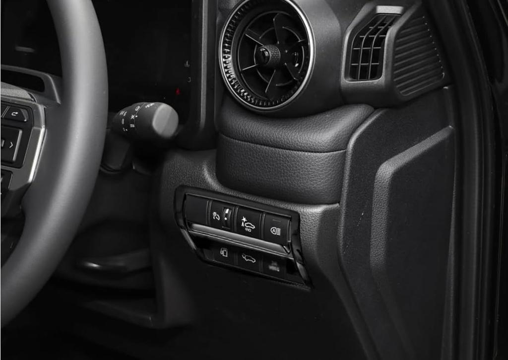 Console Switch Panel for 2024 Toyota Land Cruiser 250 Series Custom Parts for Land Cruiser 250 Headlamp Adjustment Button Garnish for LAND CRUISER 250