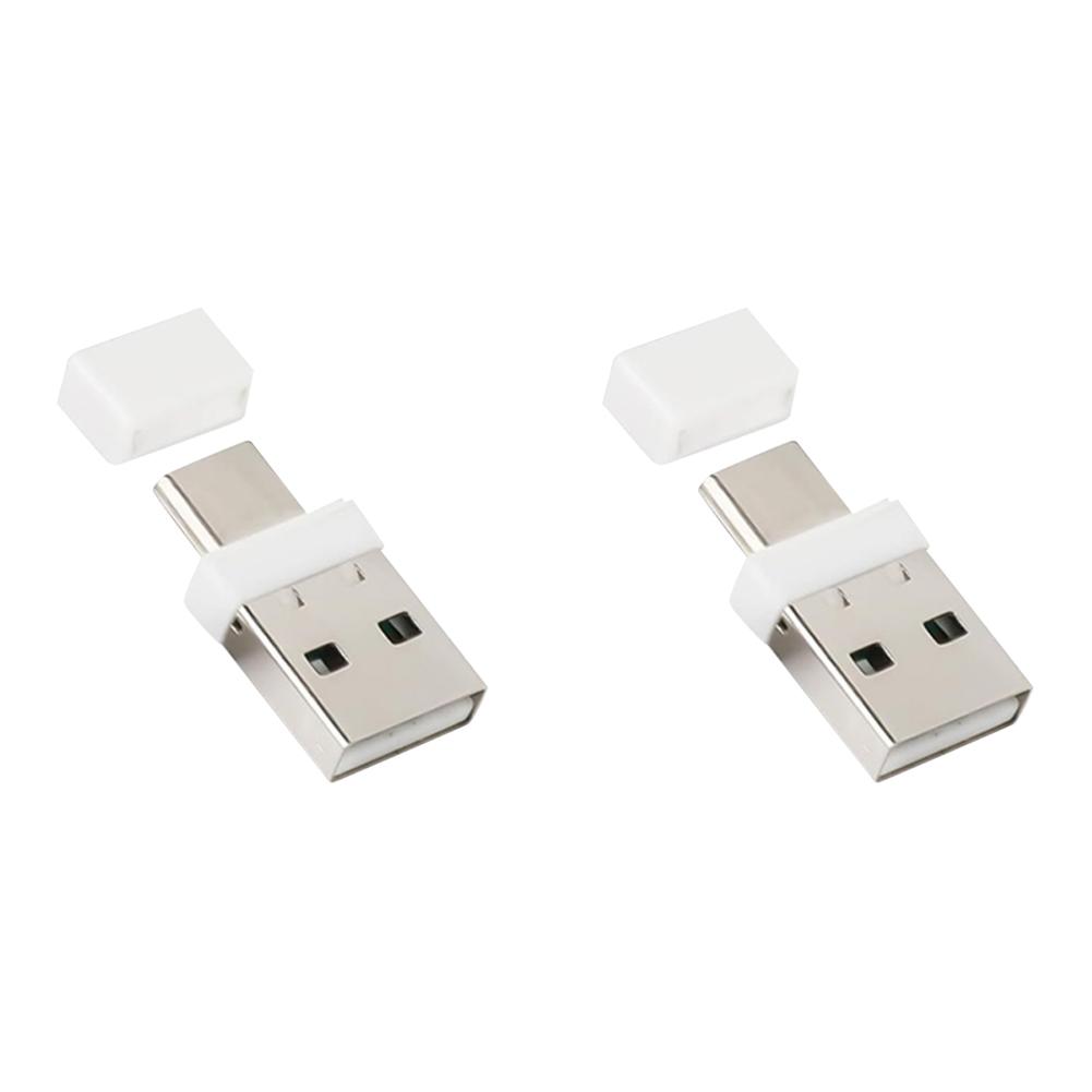 2 In 1 Mouse Jiggler Undetectable Automatic Mover USB Type C Undetectable Automatic Shaker Driver-Free for Computer Keep Awake
