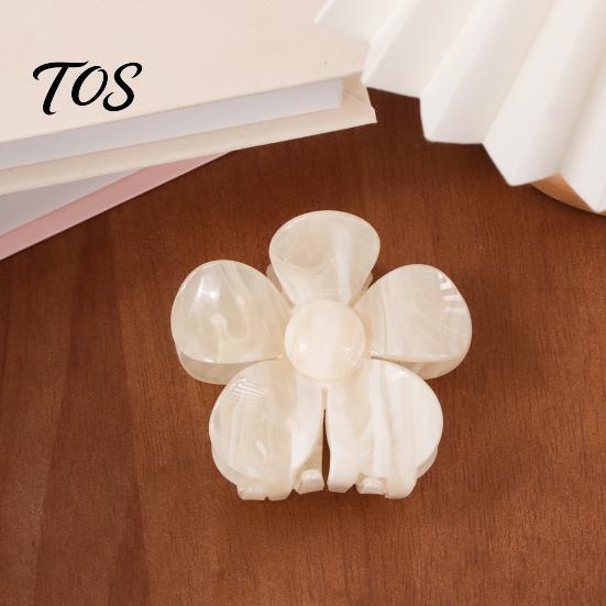 Fashionable Hair Ornaments for Gifts Flower Claw Clip Women Girls, Non-slip Clips, Strong Hold Versatile Daily Wear Thick And Thin Styling, Commuting