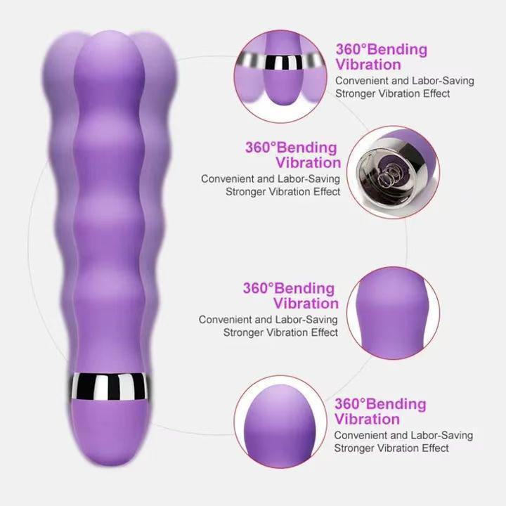 King Kong Threaded Vibrator for Women - Massage & AV Stick Adult Toy