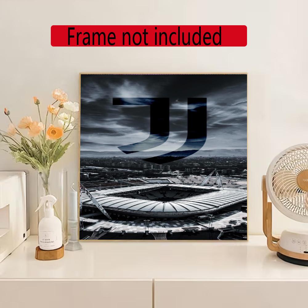 Juventus 5D Diy Diamond Paintings Mosaic Wall Round Diamond Art Painting Kits Embroidery Crystal Accessories Frameless