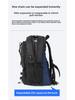 Men's Large Capacity Oxford Cloth Travel Backpack with Shoe Compartment