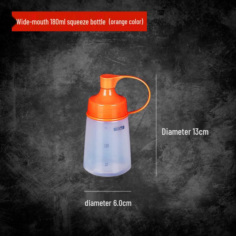 ZISIZ Food-Grade Plastic Squeeze Sauce Bottle