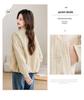 Women's Petite Stand-Up Collar Jacket - Loose, Plus Size, Thin Top for Spring/Autumn 2025
