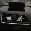 Clipe universal para ventilação de ar do carro, ornamento leve com perfume de longa duração