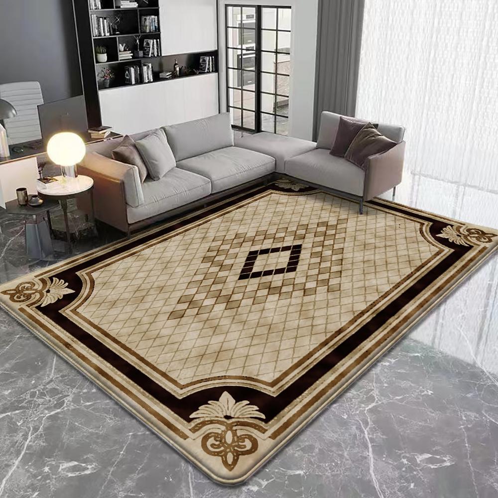 Vintage Moroccan Style Carpet for Living Room Bedroom Home Decor Sofa Table Large Area Rugs Hallway Balcony  Non-slip Floor Mat