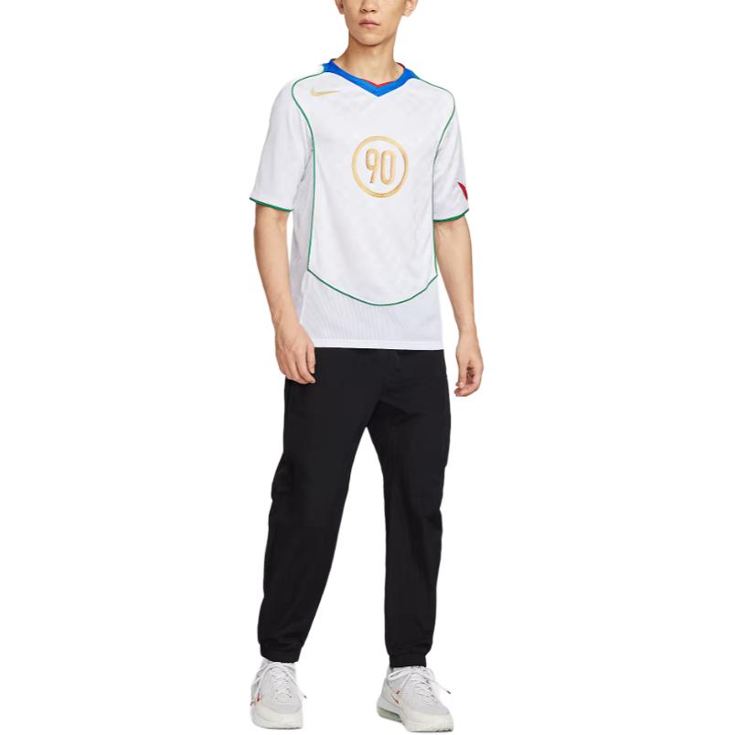 Nike Total 90 SS25 Dri-FIT Traspirante Moda Sport Manica Corta Maglia da Calcio Uomo top IB4211-100