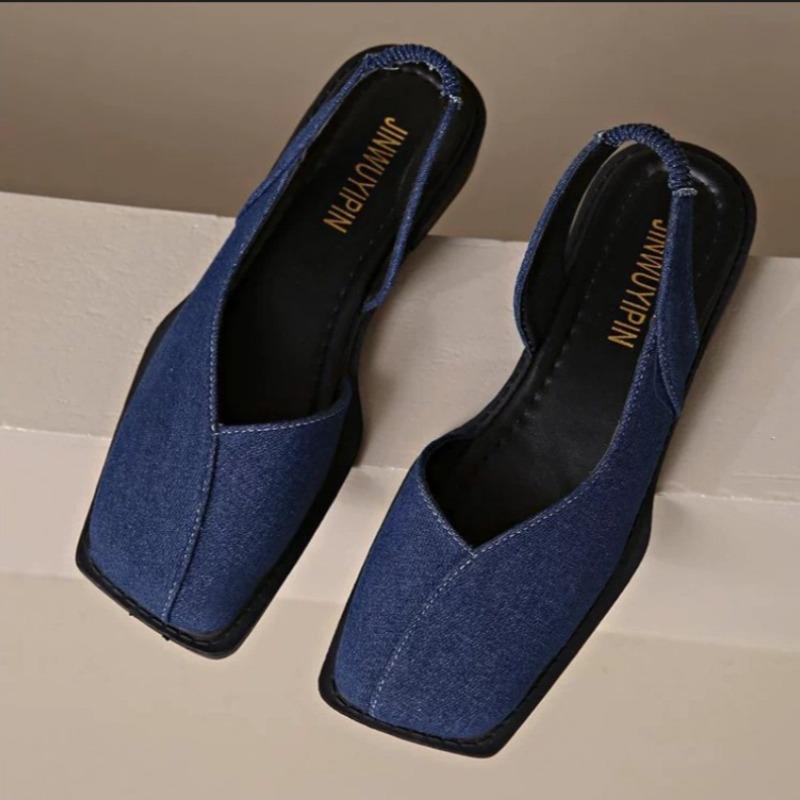 Fashion Fashion Flat Women Sandals Low Heel Roman Shoes with Simple Design for Daily Commuting,fairy Style Casual Single Shoes for Women