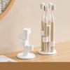 1/2pcs Rotating Toothbrush Holder Bathroom Desktop Toothbrush Storage Rack Makeup Brush Pen Organizers Bathroom Accessories