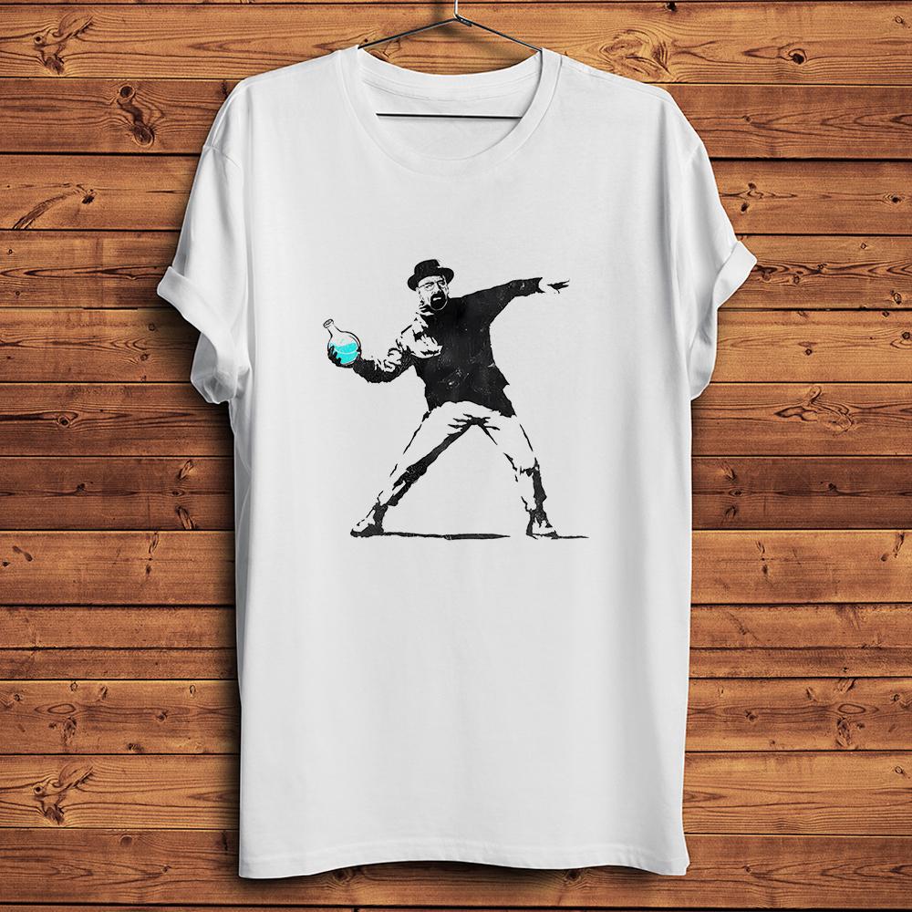 Chemistry Thrower Heisenberg Mr White Funny Geek Tshirt Unisex Casual Short Sleeve TShirt StreetwearBreathable Nocrack Print S