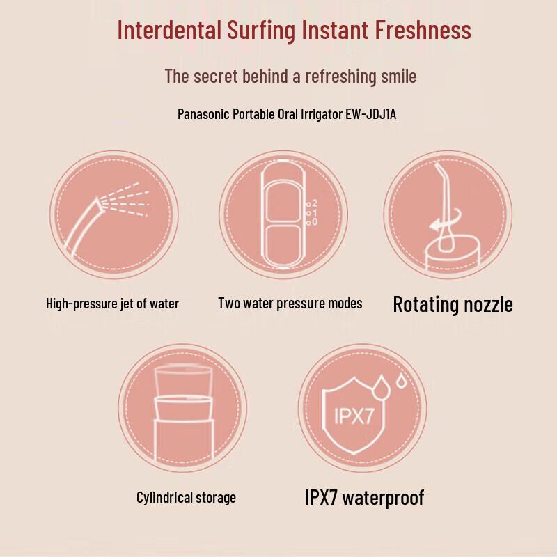 

Panasonic Portable Water Flosser