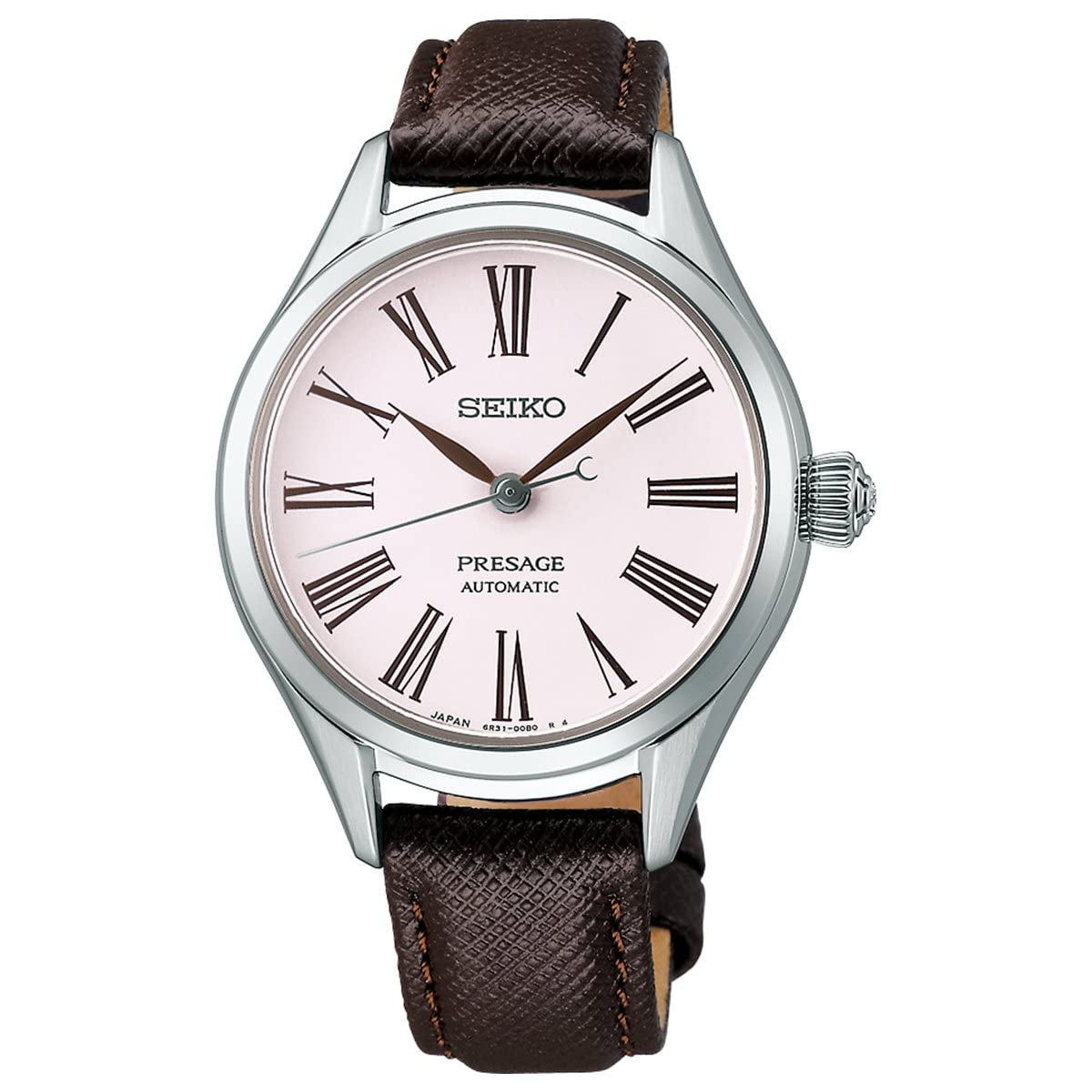 

[SEIKO] SEIKO PRESAGE Automatic Mechanical Core Shop Exclusive Distribution Limited Model Watch Ladies SRRX001 Prestige Line Emal Dial коричневий