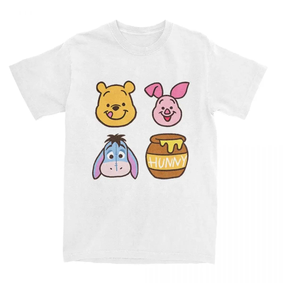 

Men Women s Funny Winnie The Pooh Cartoon Characters Shirt Stuff Honey Cotton Tops T-shirt Novelty Tee Shirt New Arrival XXXXL