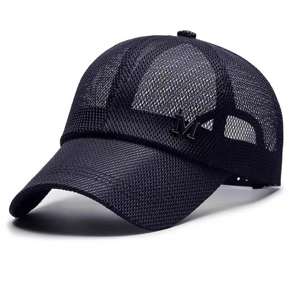 Quick-drying Mesh Cap Breathable Mesh Summer Men Hat Casual Baseball Hat  Summer