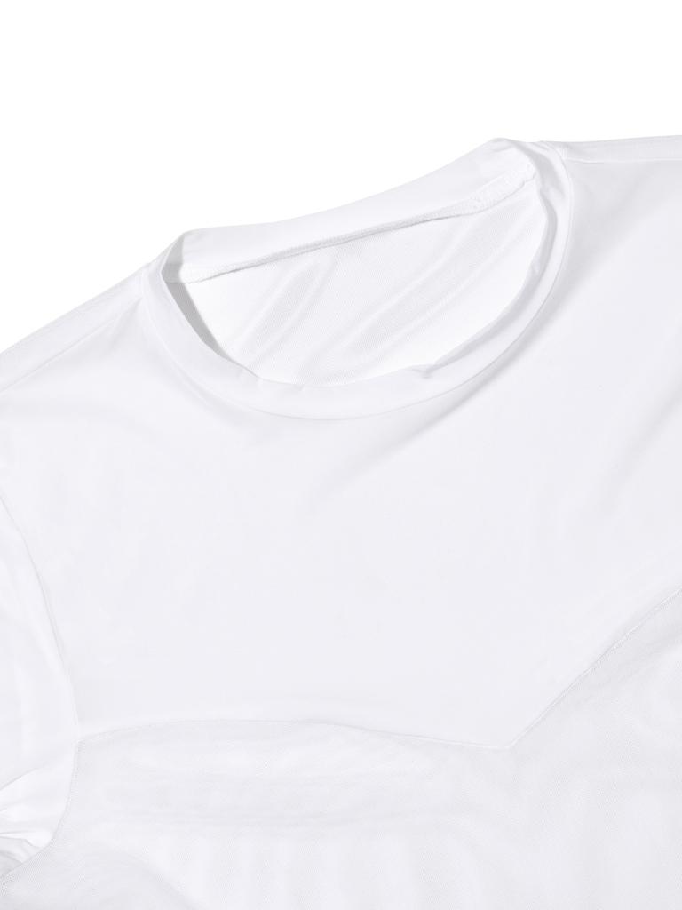 WIDEANGLE To Round Neck Base Layer L_White
