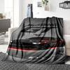 Mustang Gt Reflection Blanket Soft Throw Blanket For Home Bedroom Bed Sofa Travel Office Solid Christmas Blanket
