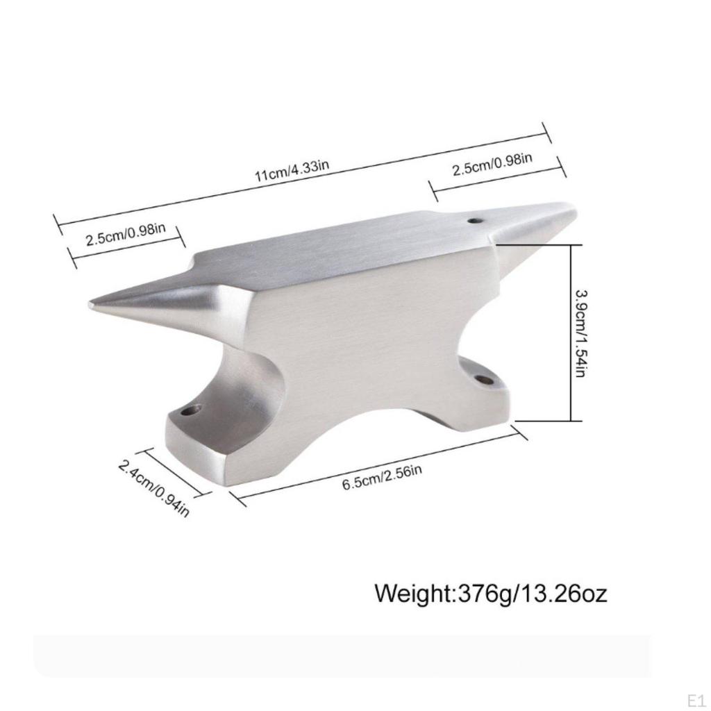 Steel Jewelry Anvil DIY Handcraft Curved Band Shaping Block for Bench