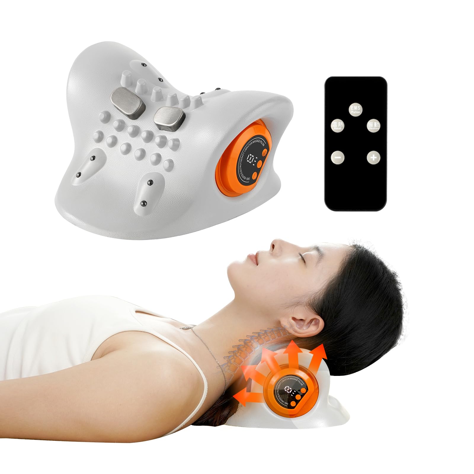 

COMEDYKING Multifunctional Pillow 2024 New Release in With 5 Remote Control 15 Minutes a Day to Easy to PC Desk Birthday Gift for Birthday Respect for