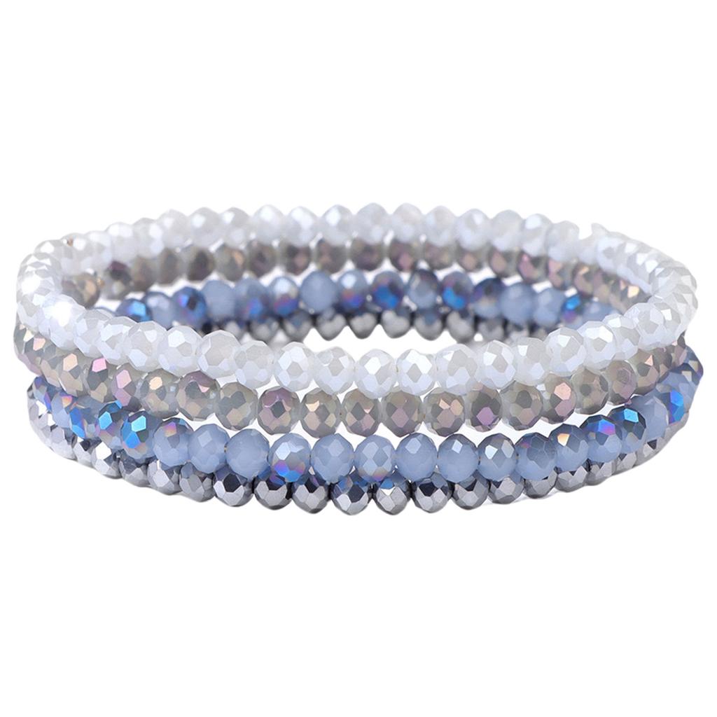 Multilayer Crystal Bead Bracelet for Women Elegant Styles Fashion Jewelry Accessory Special Gifts for Trendy Ladies