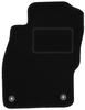 Driver's Mat Black For: Opel Adam Hatchback (2012-)