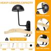 Motorcycle Helmets Holder Wall Mount bike Helmets Stand Wooden Helmet Display Hanger With Hooks Hat rack Motorcycle accessories