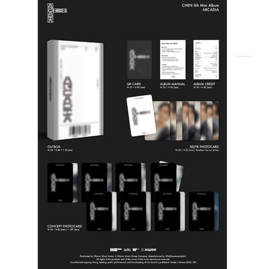 CHEN - Mini 5th [Arcadia] (?Kiwee Ver.) - Release 2025-09-29