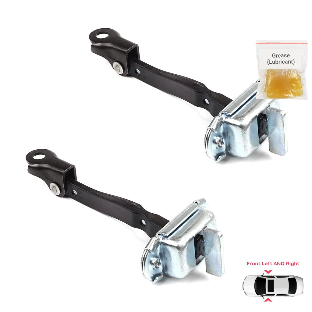 BDP1354-1 2 Pieces Front Door Hinge Brake Stop Check Strap Limiter for Toyota Hilux MK7 N1 N2 N3 Fortuner MK1 N5 N6 2004-2015 686100K012