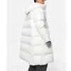 Li Ning Long Hooded Down Jacket With Large Logo Print Men Outerwear AYMT107-2