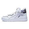 Li Ning Mid Prm Leather Slip Resistant, Abrasion Resistant, Lightweight Mid top Skateboard Shoes Men's Standard White AGCS151-1