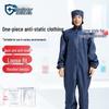 One-piece Hooded Anti-Static Cleanroom Suit