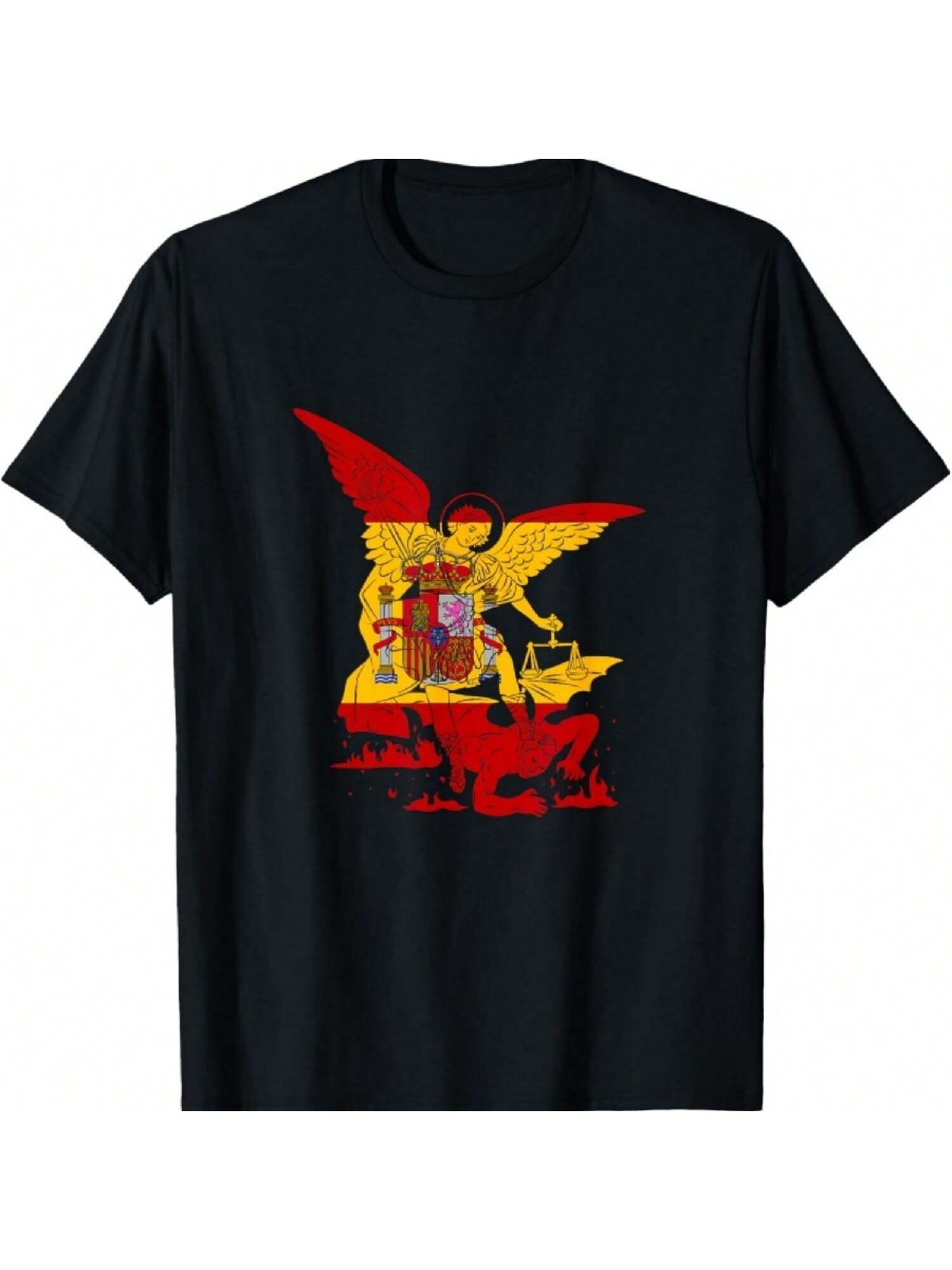 St. Michael The Archangel Defender Of Spain T-Shirt S