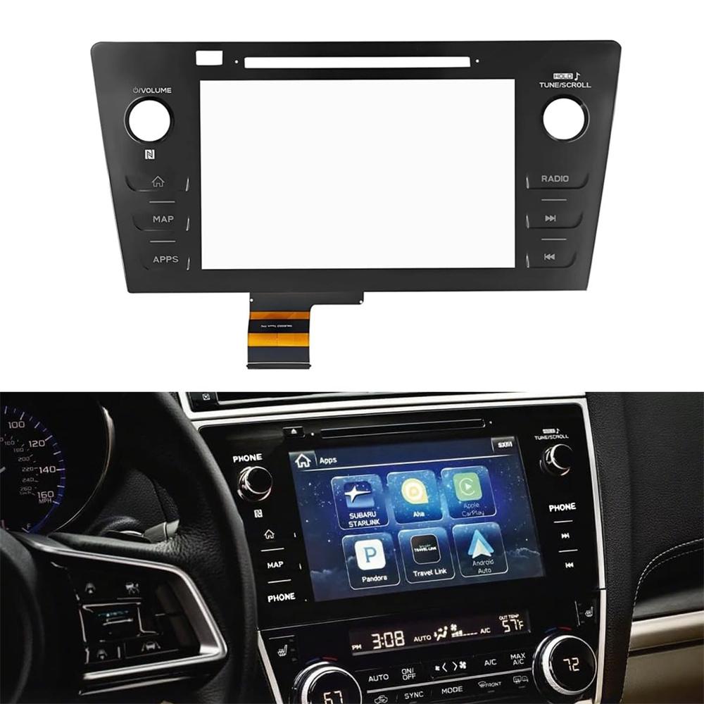 Touch Screen Digitizer Radio For Subaru Legacy Outback 2018 2019 (MAP Button)
