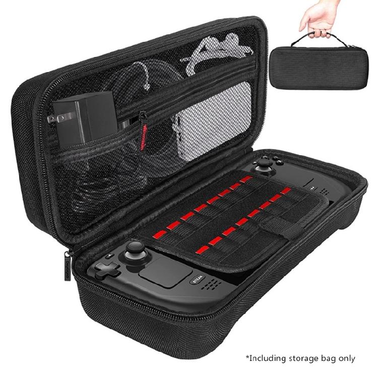 Handheld Game Console Storage Bag Shockproof Organizer for Steam Deck Console