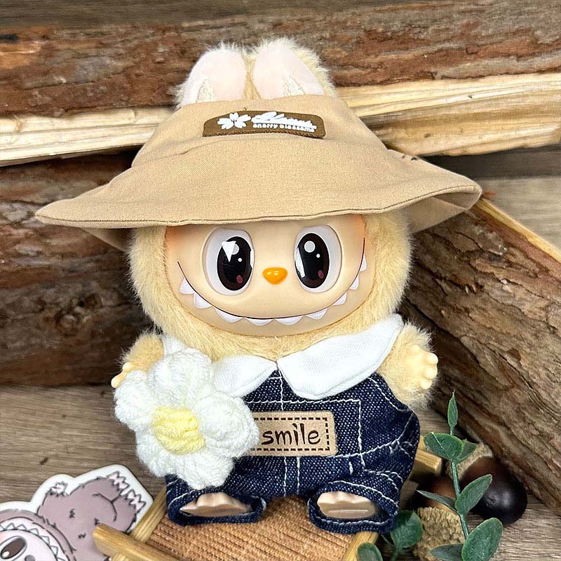 Labubu Doll Clothes For 17cm Labubu Plush Doll's Clothing Birthday Party Suit for Kid Toy Doll Dress Up Accessories for Labubu