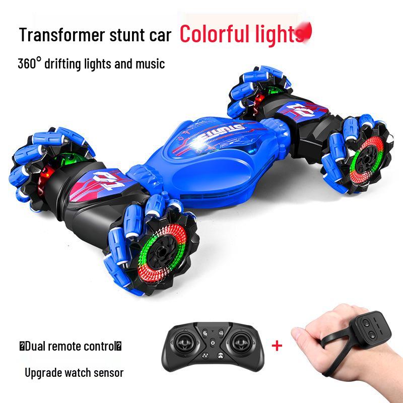 Neues RC-Geländewagen-Stuntauto: Gestensteuerung, 4WD-Klettern, Verdrehen, Driften, Verformung, Lichter