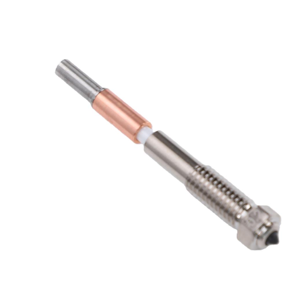 2PCS Bimetal Nozzle Replacement for QIDI Q2 Q2C 3D Printer 0.2mm Hardened Steel Tip High Temperature 370 degrees C