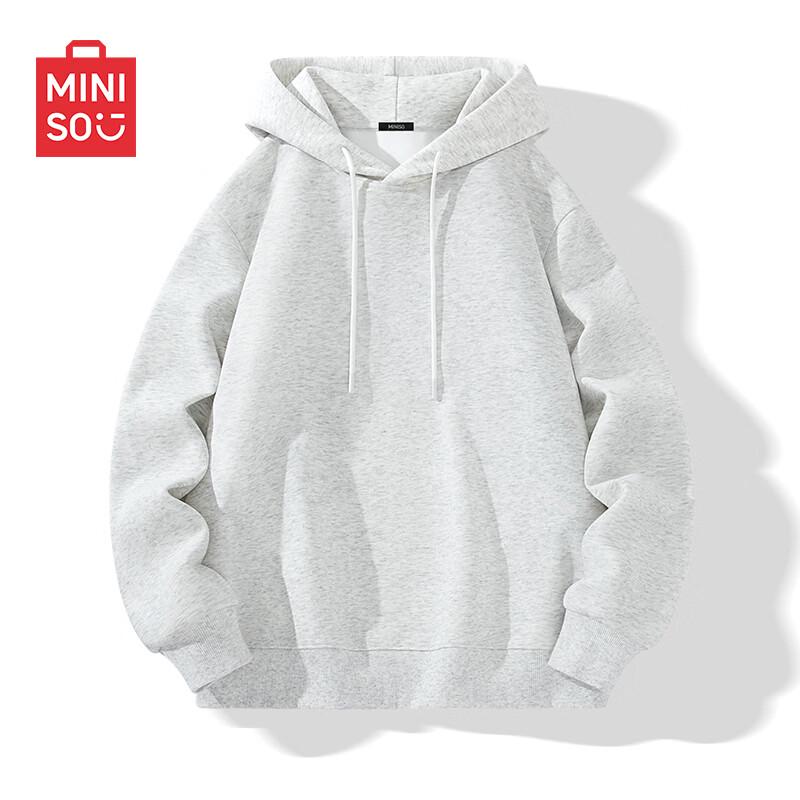 MINISO Men s Loose Hooded Sweatshirt L